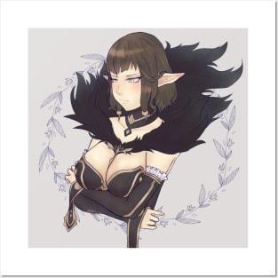 Short hair Semiramis (Fate Apocrypha) Posters and Art